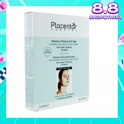 PLACENTOR VEGETAL Vegetal 21 Intensive Anti Aging Mask 3s