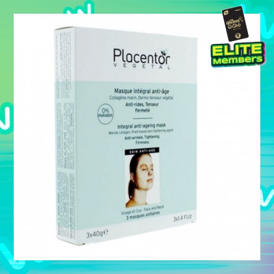 PLACENTOR VEGETAL Vegetal 21 Intensive Anti Aging Mask 3s