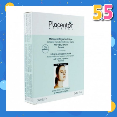 PLACENTOR VEGETAL Vegetal 21 Intensive Anti Aging Mask 3s