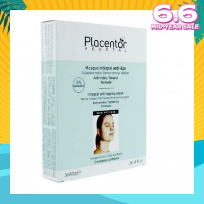 PLACENTOR VEGETAL Vegetal 21 Intensive Anti Aging Mask 3s