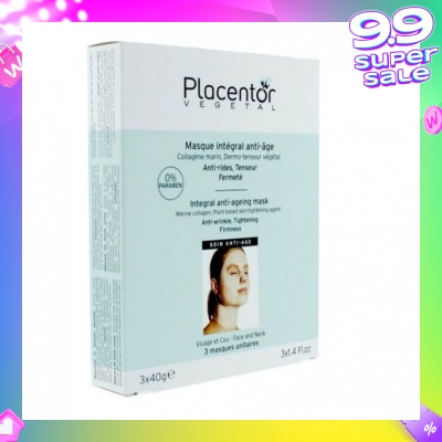PLACENTOR VEGETAL Vegetal 21 Intensive Anti Aging Mask 3s