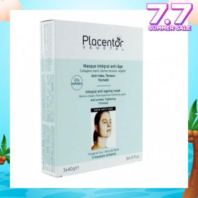 PLACENTOR VEGETAL Vegetal 21 Intensive Anti Aging Mask 3s