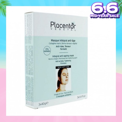 PLACENTOR VEGETAL Vegetal 21 Intensive Anti Aging Mask 3s