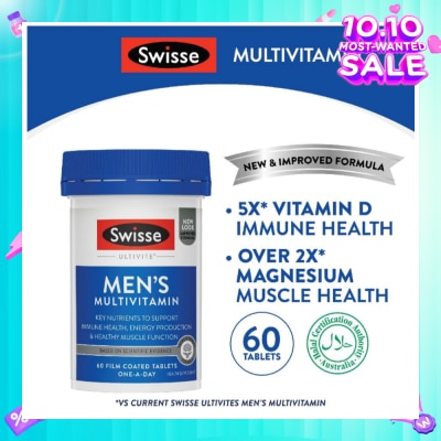 SWISSE Men's Ultivite Multivitamin Tablet 60s