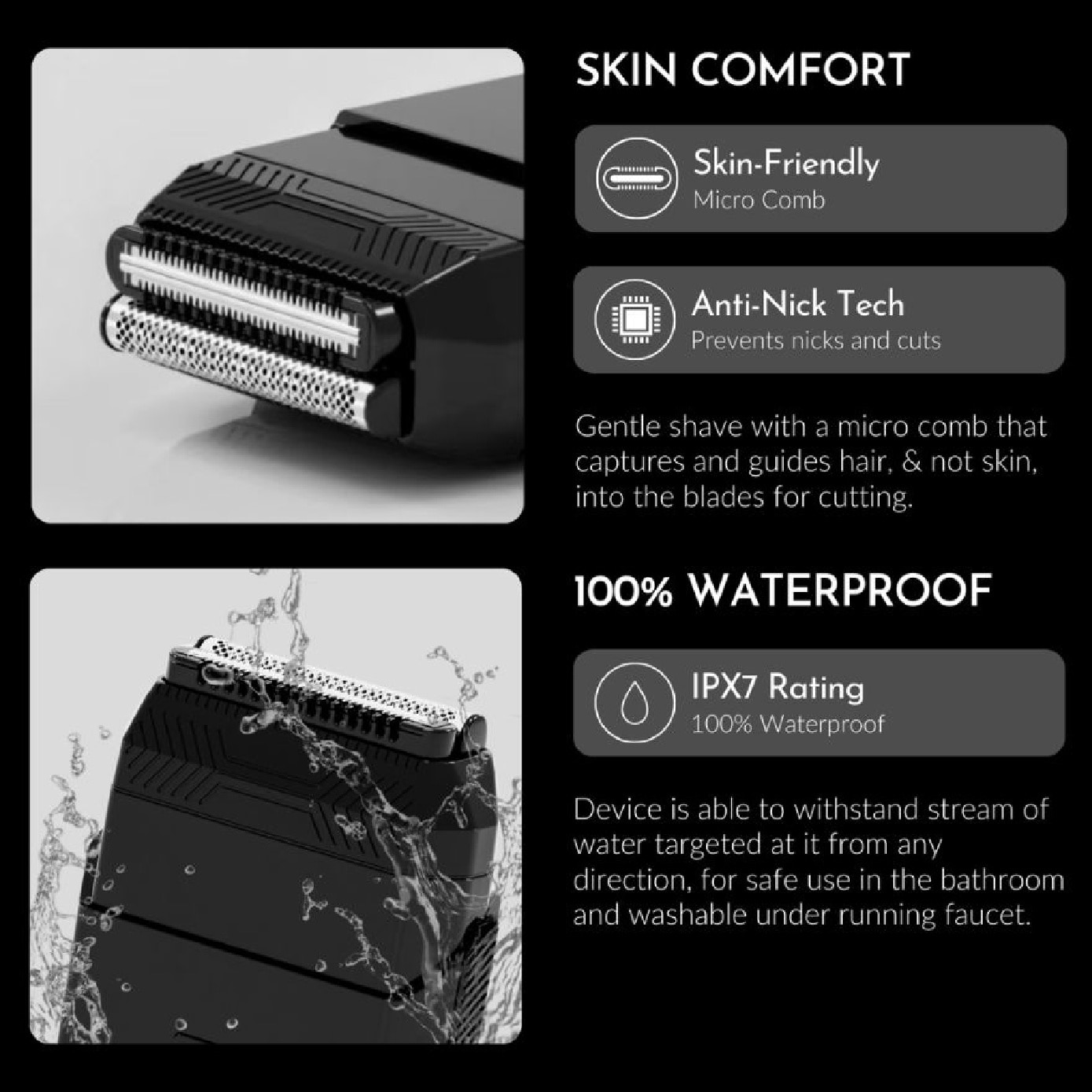 Smooth Operator™ Mini Electric Foil Shaver 1s