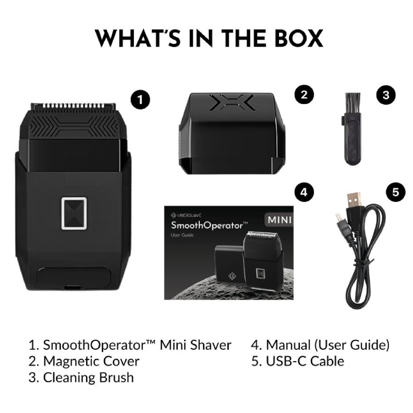 Smooth Operator™ Mini Electric Foil Shaver 1s