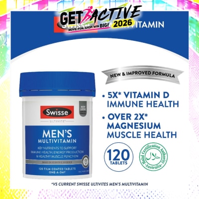SWISSE - Ultivite Men's Multivitamin Tablet 120s&nbsp; image