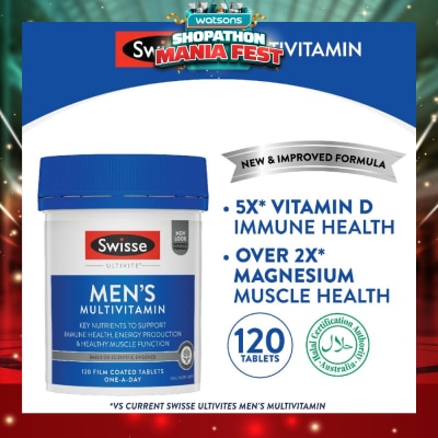 SWISSE - Ultivite Men's Multivitamin Tablet 120s