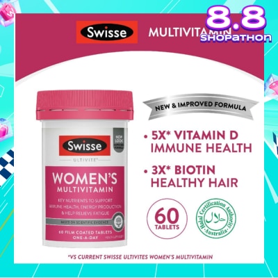 SWISSE Women Ultivite Multivitamin 60 Tablets