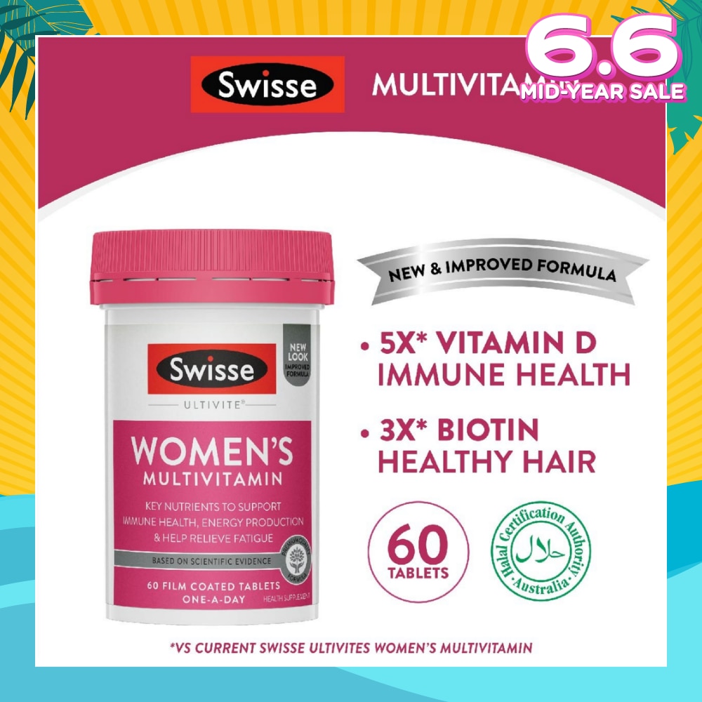 Women Ultivite Multivitamin 60 Tablets