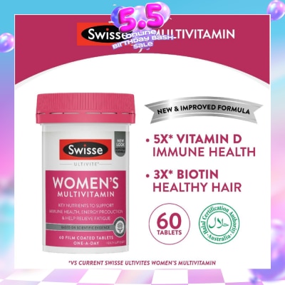 SWISSE - Women Ultivite Multivitamin Tablet 60s