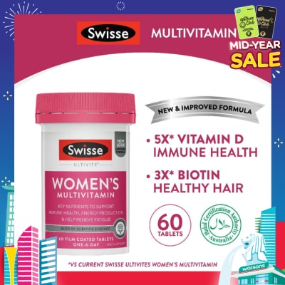 SWISSE Women Ultivite Multivitamin 60 Tablets
