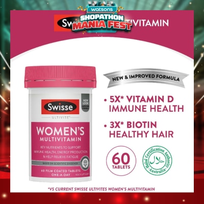 SWISSE - Women Ultivite Multivitamin Tablet 60s