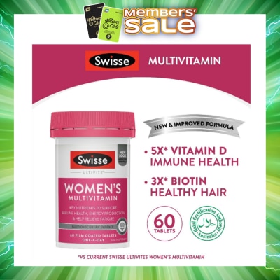 SWISSE - Women Ultivite Multivitamin Tablet 60s