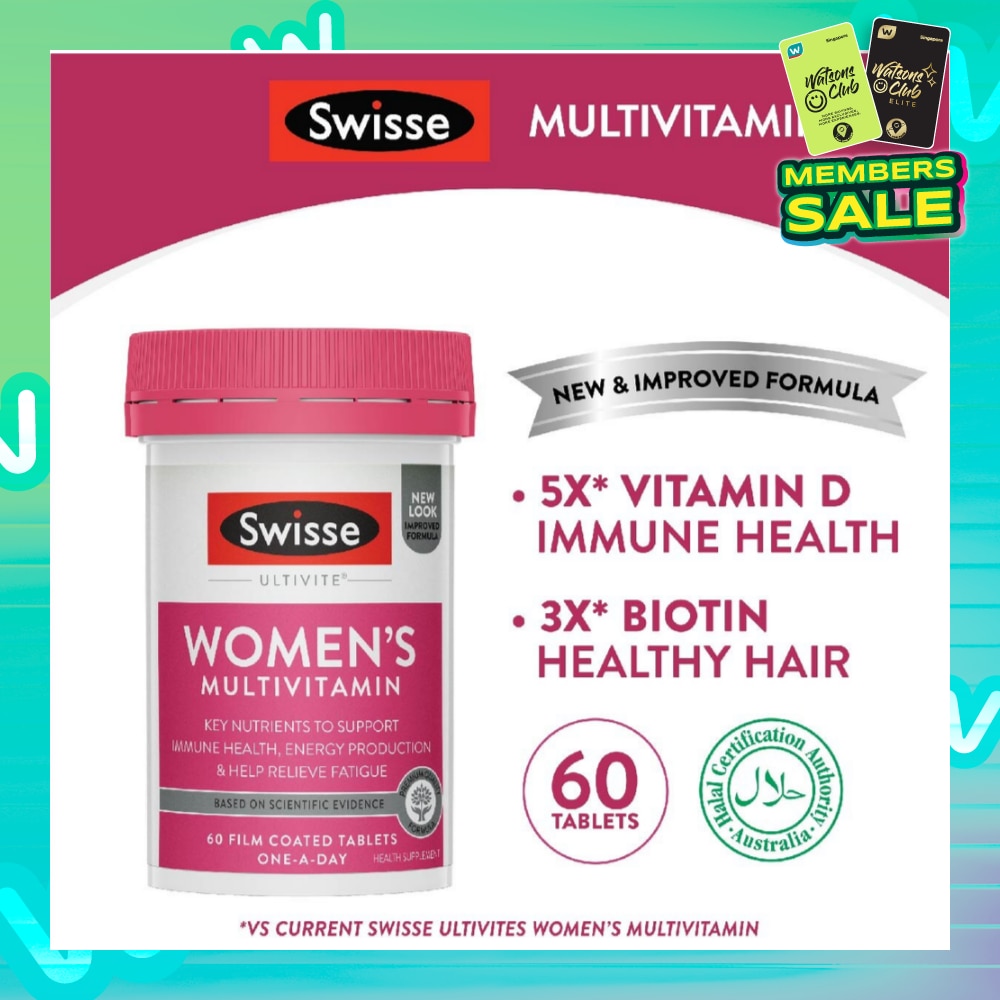 Women Ultivite Multivitamin Tablet 60s (Expiry: Jan'2026)