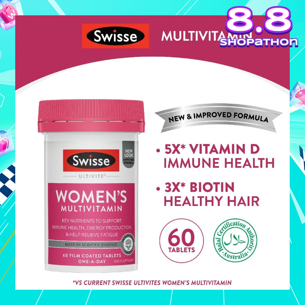 Women Ultivite Multivitamin 60 Tablets