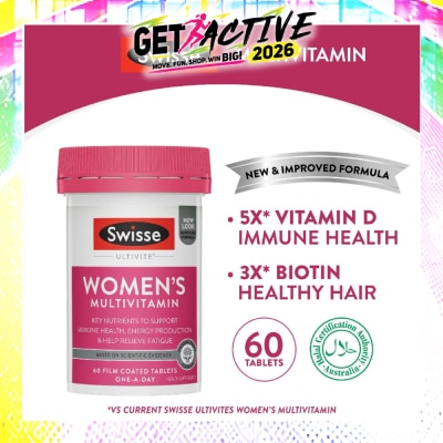 SWISSE - Women Ultivite Multivitamin Tablet 60s image