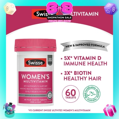 SWISSE - Women Ultivite Multivitamin Tablet 60s