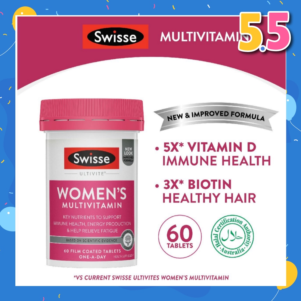 Women Ultivite Multivitamin 60 Tablets
