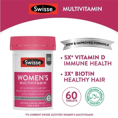 SWISSE Women Ultivite Multivitamin 60 Tablets