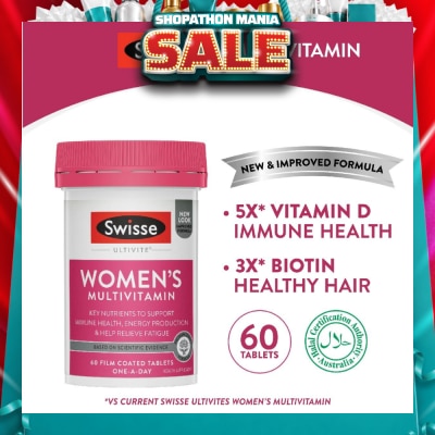 SWISSE - Women Ultivite Multivitamin Tablet 60s