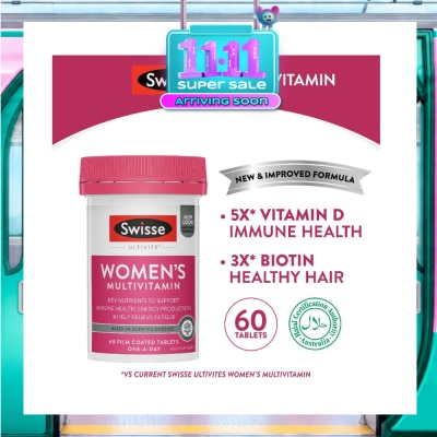 SWISSE [CHRISTMAS] Women Ultivite Multivitamin Tablet 60s image