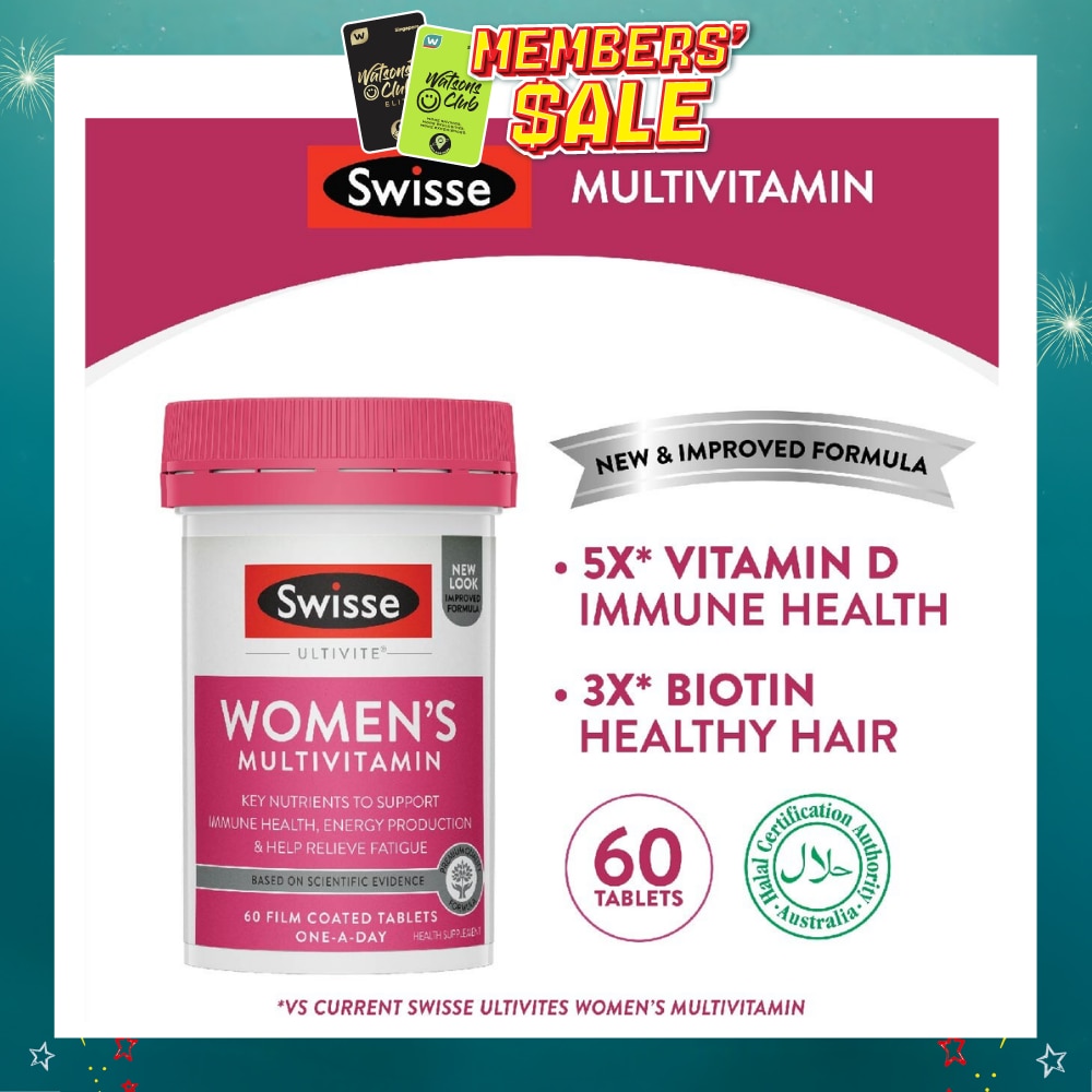Women Ultivite Multivitamin Tablet 60s