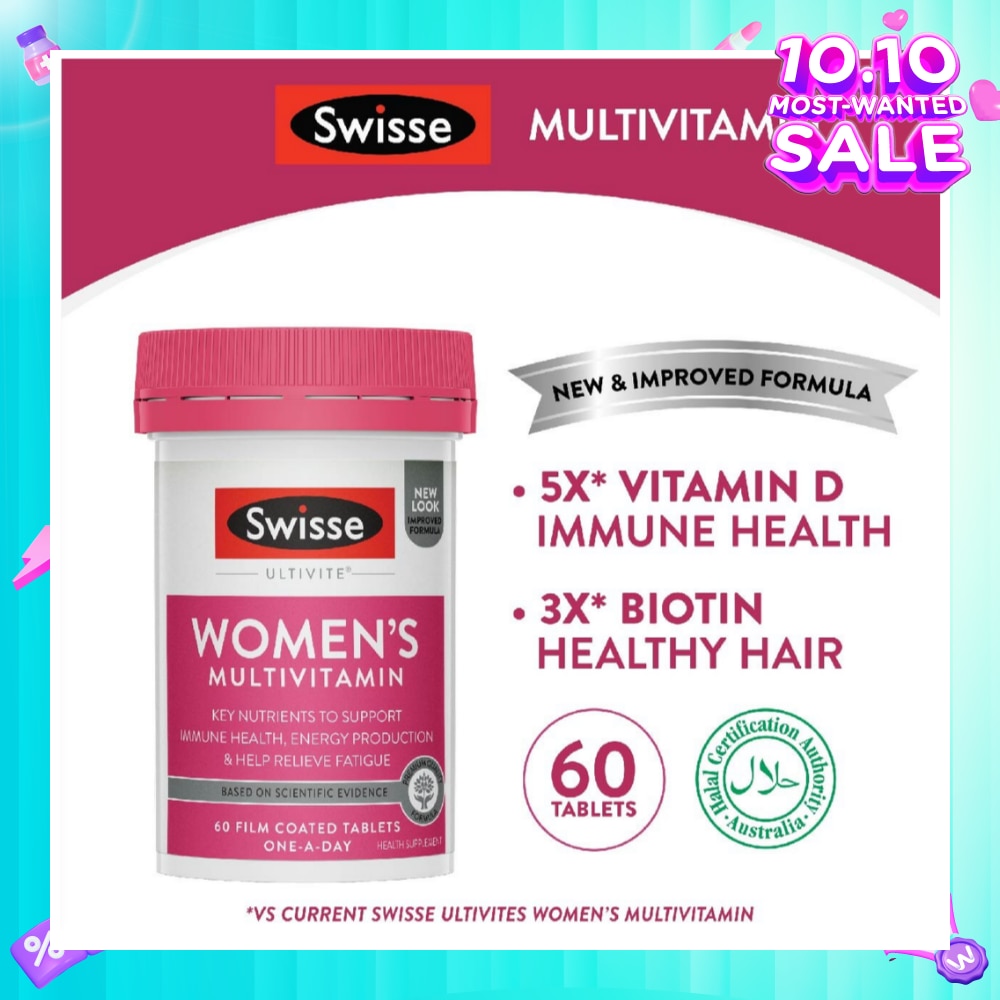 Women Ultivite Multivitamin Tablet 60s (Expiry: Jan'2026)