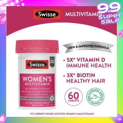 SWISSE Women Ultivite Multivitamin Tablet 60s (Expiry: Jan'2026)