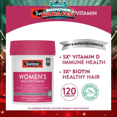 SWISSE - Women’s Ultivite Multivitamin 120 Tablets