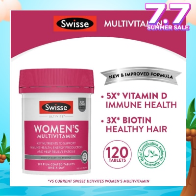 SWISSE Women’s Ultivite Multivitamin 120 Tablets