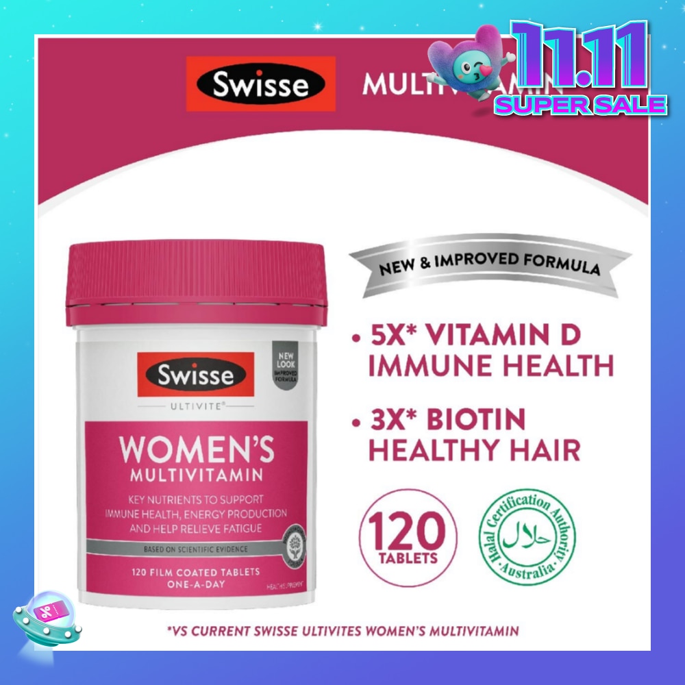 Women’s Ultivite Multivitamin 120 Tablets