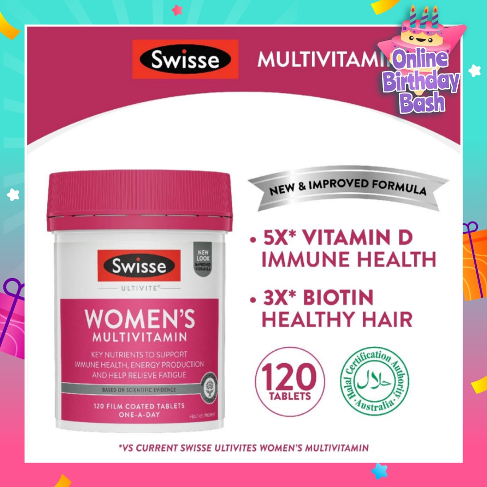 Women’s Ultivite Multivitamin 120 Tablets