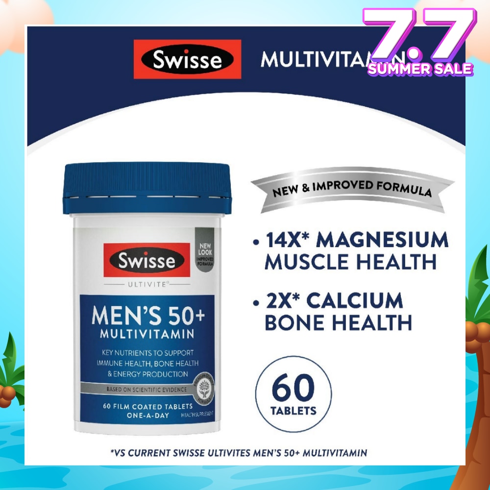 Men’s 50+ Ultivite Multivitamin 60s