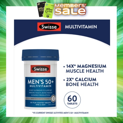 SWISSE - Men’s 50+ Ultivite Multivitamin 60s