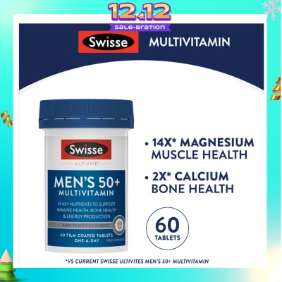 SWISSE Men’s 50+ Ultivite Multivitamin 60s