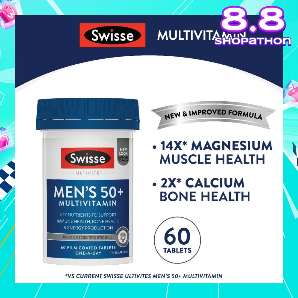 Men’s 50+ Ultivite Multivitamin 60s