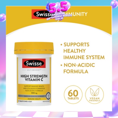 SWISSE - Ultiboost High Strength C 60 tabs