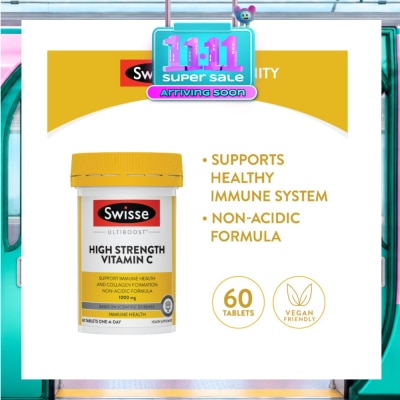 SWISSE Ultiboost High Strength C 60 tabs image