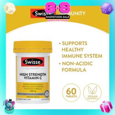 SWISSE - Ultiboost High Strength C 60 tabs