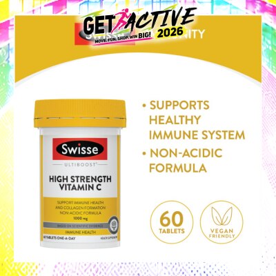SWISSE - Ultiboost High Strength C 60 tabs image