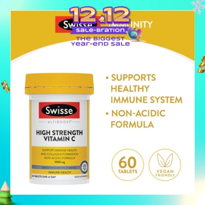SWISSE Ultiboost High Strength C 60 tabs