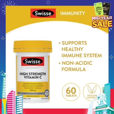SWISSE Ultiboost High Strength C 60 tabs