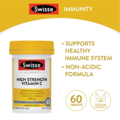 SWISSE Ultiboost High Strength C 60 tabs