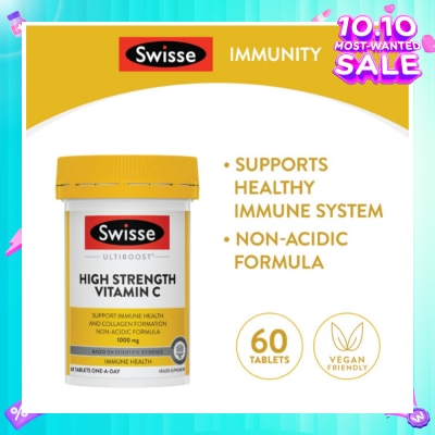 SWISSE Ultiboost High Strength C 60 tabs