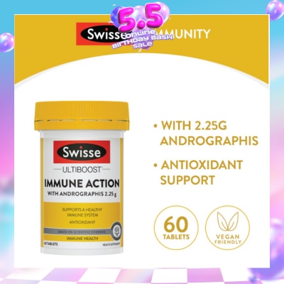 SWISSE - Ultiboost Immune 60 tabs