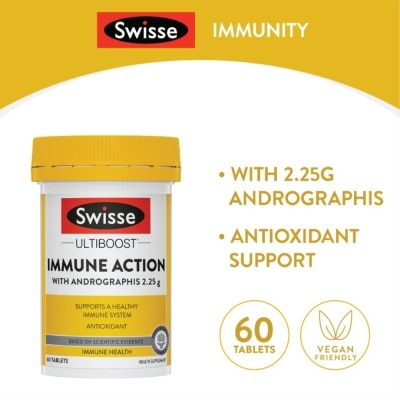 SWISSE Ultiboost Immune 60 tabs