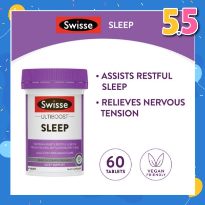 SWISSE Ultiboost Sleep Tablets 60s