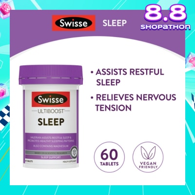 SWISSE Ultiboost Sleep Tablets 60s