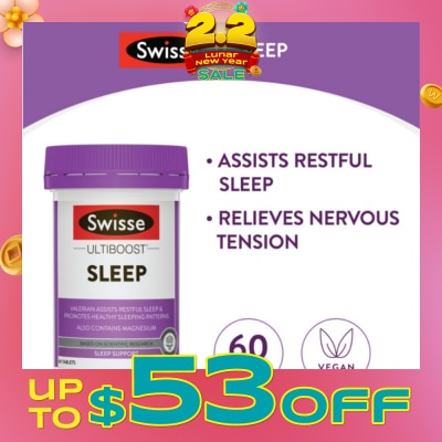 SWISSE Ultiboost Sleep Tablets 60s